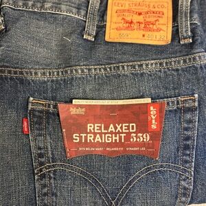 Levi's Men's Relaxed Straight 559 Jeans - Blue